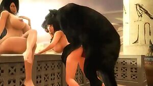 Curvy girls and panther fuck yeah!