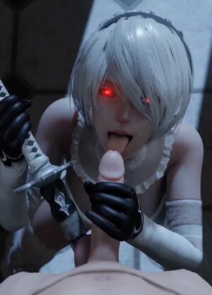 2B Danger Handjob POV (Sound) (Lazyprocrastinator, Audiodude)