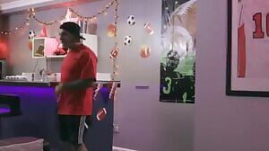 Serving her BF - with Eli Hunter, Eddie Danger