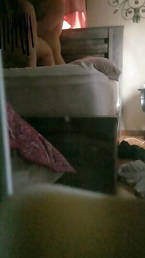 I make my husband listin from outside a locked door