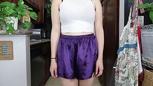 I film a naked cooking show, Ivy kinda forgot that for a second..