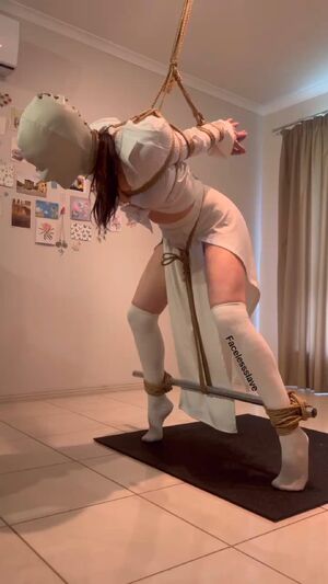 Bondage Sluts BDSM Hood Rope Play