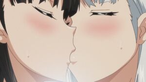 Lesbian Hentai Anime Cum Kissing Scissoring