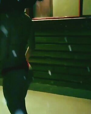 Just cute girl butt.