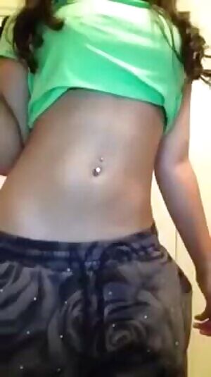 naughty Slut shows off her sexy Navel