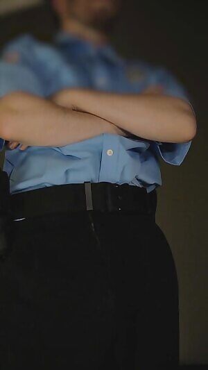 Officer Has A Bit Of A Wardrobe Malfunction