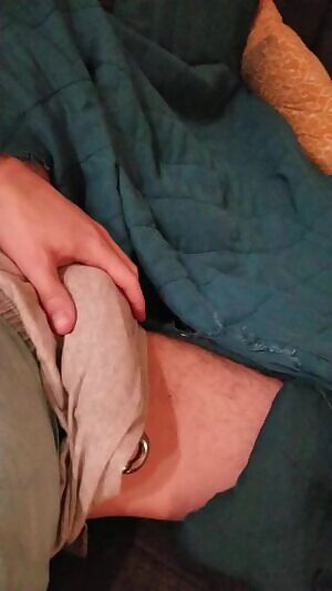 Peaking out... 👀 Then pulling it out 😏