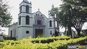 Real life former nun cums to a familiar place.