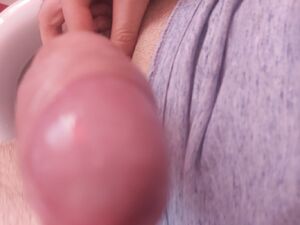Trans Selfcum Cock Cumshot Masturbating