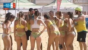 Maruja Limon vs Nederlands - Beach Handball