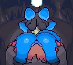 Pixel Lucario Fuck