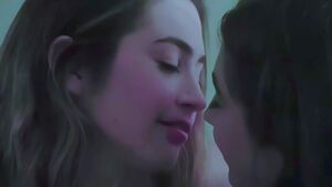Girls Kissing Lesbian Lesbians Nose
