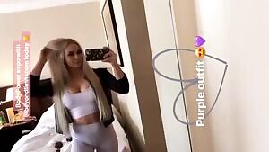 Purple outfit