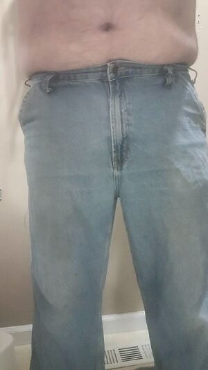 Wetting Bathroom Jeans Male Pee