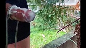 Fake Cum BDSM Big Dick CBT