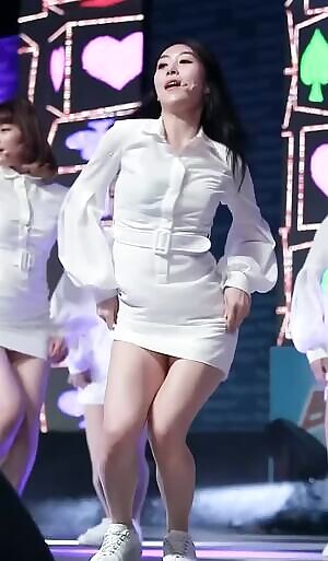 Year 7 Class 1 - Sehee Sexy Tease Lifting her Skirt