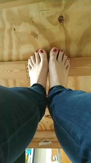 GF likes to tease me by sending videos of her perfect feet