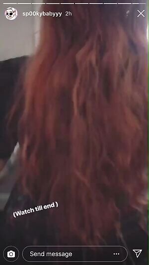 Posted on her Instagram story