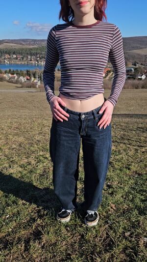 Public Flashing Amateur Babe Boobs Cute