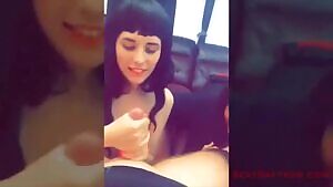 inishing Off y Husband While Hot riend Watches!