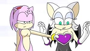The ONLY Way Amy Can Defeat Rouge. 💕