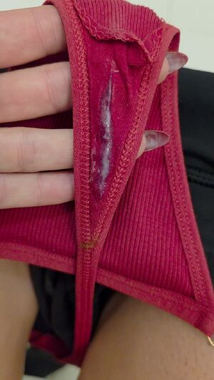 Dirty Panties Creamy Grool Smelling Sniffing