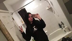 Running errands with my butt plug