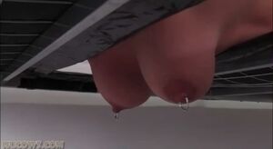 Tit Torture Milking Table Saggy Tits