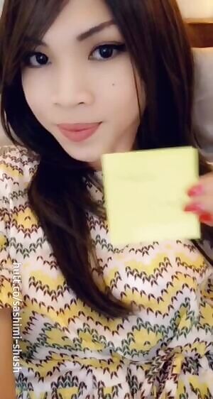 Cute Sashimi Shush Shows Off for the Sub