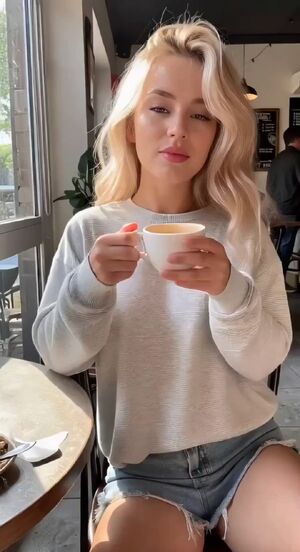 Public Flashing Ai Generated Amateur Blonde