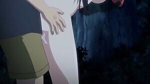 Otaku fucked in the park