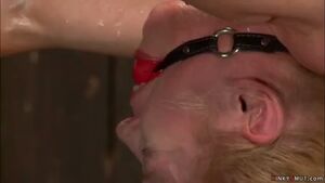 Locked up and forced to cum