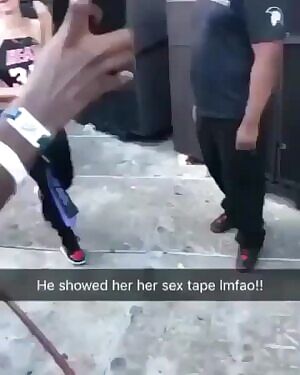 Savage in crowd showed her her sex tape