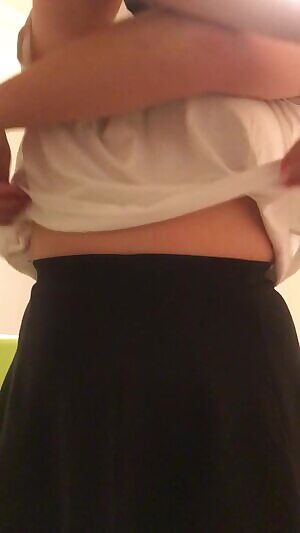 Quick titty drop. I know you are inpatient 😈