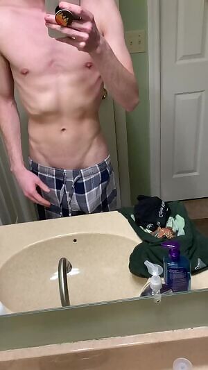 Whipping out my average cock 😜