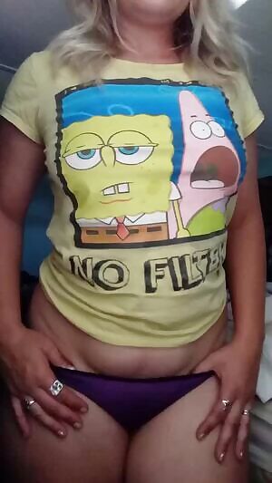 Tight silky purple panties with a peek a boo back worn to order💜clearance panties available💜pm u/thetempest2007 or kik tempest2007 for details