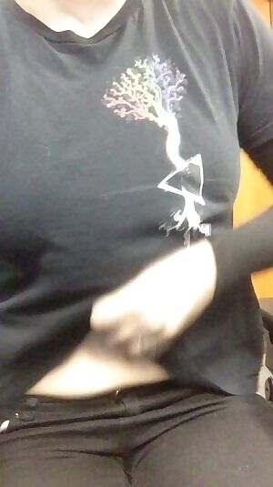 Happy titty tuesday rom an empty office