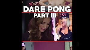 Sexy Dare Pong 3 with Bree Essrig and Carlotta Champagne