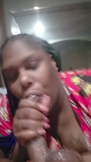Ebony Facials Amateur BBC Cum Cumshot