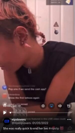 Nip Slips Boobs Nipple Piercing Nipslip