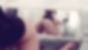 Sexy blowjob with ass view