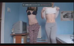 Natural Tits Amateur Dance Dancing Group