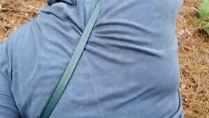 We Just Love Fucking In the Woods! Almost got caight this time too...