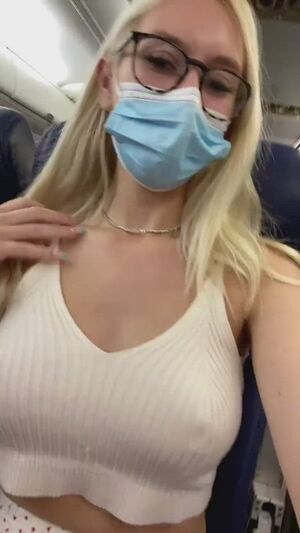 Airplane bathroom