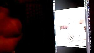 Covered my laptop in cum for MissTaylorWhite