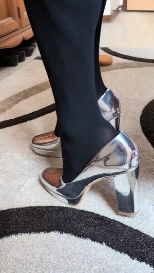 Tight leggings Feet Heels Tights