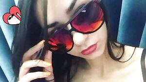 Sexy Look with glasses