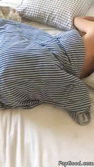 Wifey in bed this morning. Hate leaving her and having to go to work