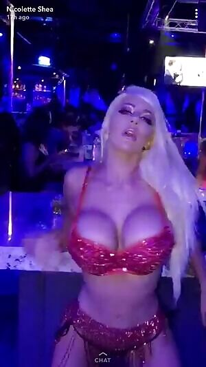 Nicolette Shea Pre Strip Show