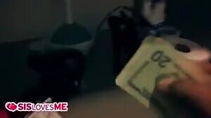 Petite Blonde Babe Very Fucked Hard And Rough By Stepbro